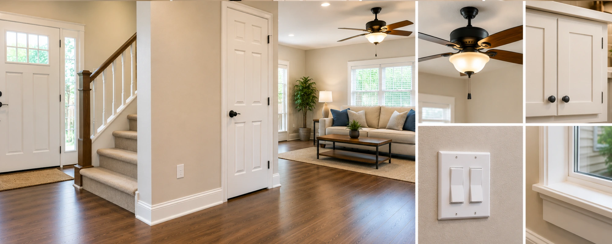 Home fixtures and interior maintenance details