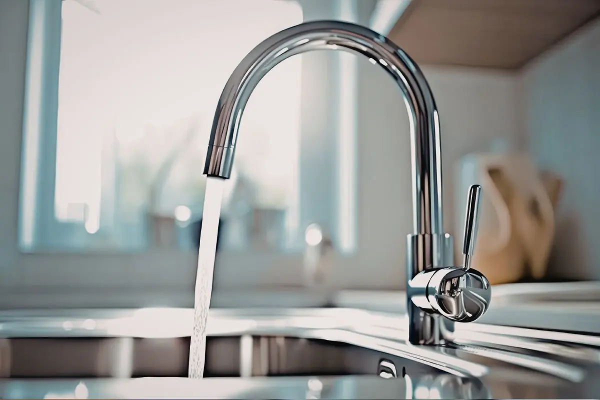Bathroom faucet and sink installation