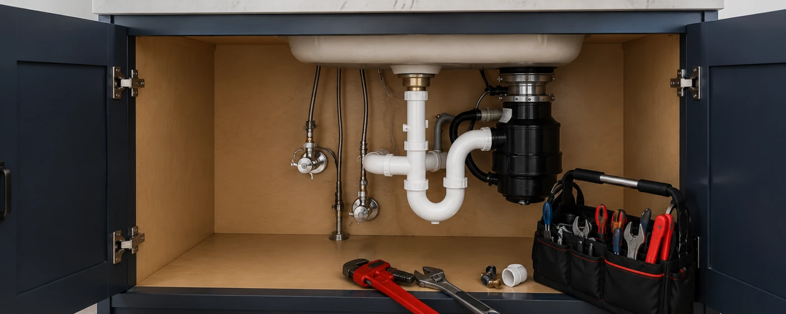 Sink plumbing and repair tools
